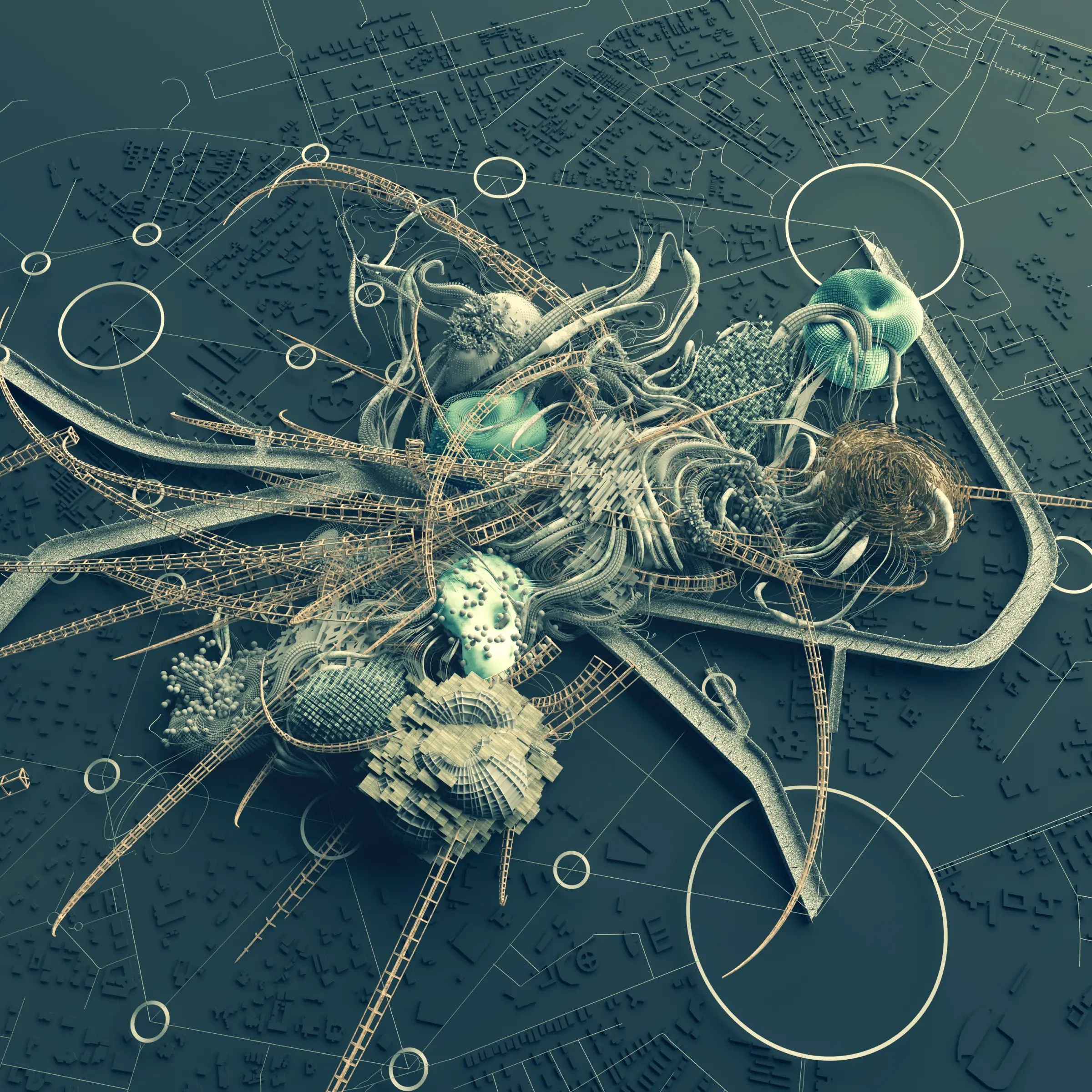 thesis aerial render